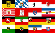 German State Table Flags